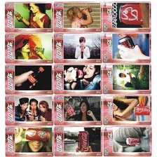 Coca Cola - Lote De 15 Tarjetas Telefonicas Chinas - L01