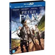 Blu-ray 3d + Bluray: Peter Pan - Original Lacrado Enluvado