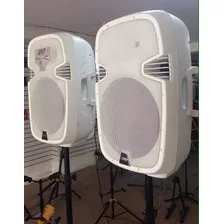 Par Bocinas Smt De 15 Blancas Amplificada De 1200w