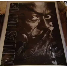 Excelente Poster De Miles Davis - 87 X 57 Cm