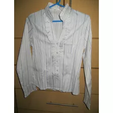  Camisa Coqueta De Tela Para Dama Talla M Nuevaaa B30