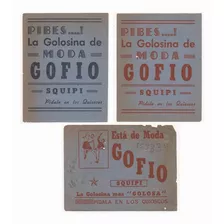 Antigua Publicidad X 3 De Gofio Squipi Esta De Moda (a)