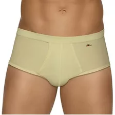 Kit C/2 Cueca Zorba Slip 172 De Algodao C/ Abert 38 Ao 60 