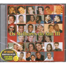 Cd Os Melhores Do Ano 3 - Novo Lacrado!!