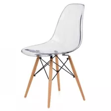 Silla Eames Transparente - Diseño Comedor.