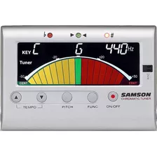 Samson Cm40 - Afinador Metronomo De Mesa | A 430 A 450hz | 30 A 250bpm No Incluye Pilas