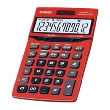 Calculadora Casio Jf200tv Solar E Bateria Escritorio Total