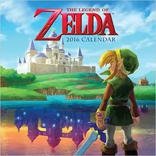 The Legend Of Zelda 2016 Wall Calendar *sk