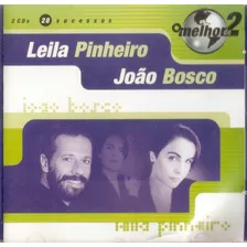 Cd Leila Pinheiro E João Bosco - O Melhor De Dois 