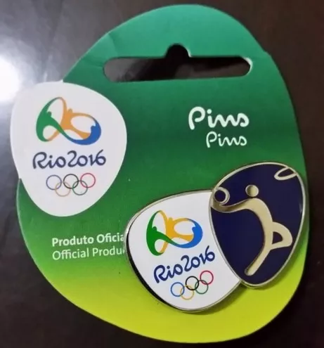 Pin Oficial Pictograma Basquete Olimpiada Rio 2016