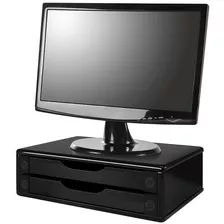 Apoio Suporte P/ Monitor Com 2 Gavetas Madeira