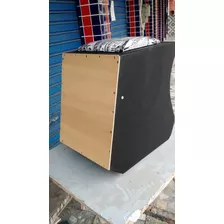 Cajon Acústico Inclinado Com Assento Acolchoado