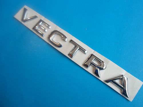 Emblema Vectra Chevrolet Letras Foto 4
