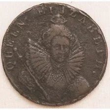 Token Da Grâ-bretanha. Half Pence. Data Desconhecida.