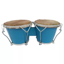 Bongo Profesionales De Madera Cedro Percusión