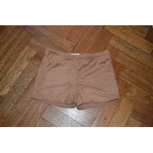 Short Color Camel Gamuzina Calada