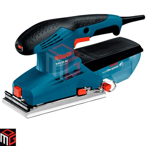 Lijadora Orbital Bosch Gss 23 190w Mano Vel Var Madera Prof Dgm