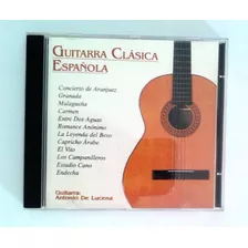 Cd Guitarra Clássica Espanhola ( Estado De Novo ) A. Lucena