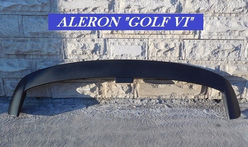 Aleron Spoiler Vw Golf Vi 2010 - 2013 A6 Mk6 Cola De Pato Foto 6