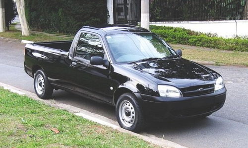 01-13 Ford Courier Chicote Cerradura Puerta Lado Izquierdo Foto 4