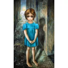 Foto Poster 60cmx100cm Margaret Keane Obra Grandes Olhos #1