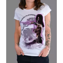 Camiseta E Baby-look Mortal Kombat X Scorpion Mileena Games