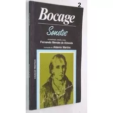 Livro Sonetos Bocage Escolha Pelas Fotos