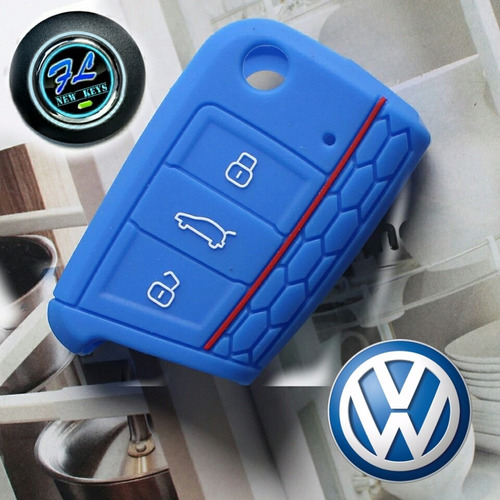 Funda Silicon Llave Control Vw,golf Mk7 Seat Leon Cupra Ibiz Foto 3