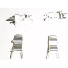 Kit Clip Porta Fusível 5x20mm + Fusível Vidro