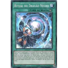 Yu-gi-oh Ritual Do Dragão Negro - Super Raro Frete Incluso