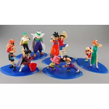 Set 10 Figuras De Dragon Ball Y One Piece