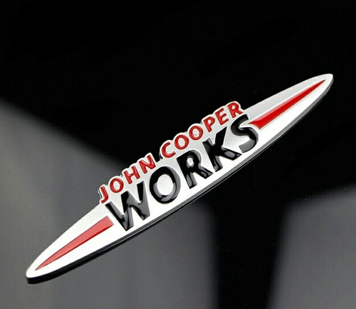 Emblema Mini Metalico Cooper Jhon Cooper Turbo S Foto 2