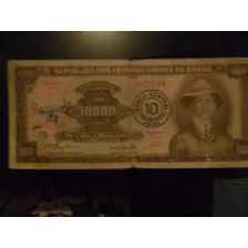 Billete Brasil 10000 Cruzeiros