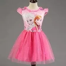 Vestido Disney Store Frozen Tutu - Elsa Y Anna