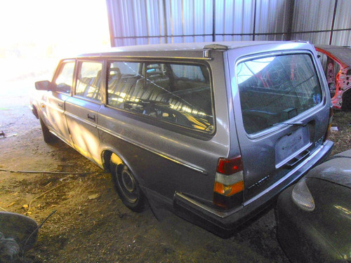 Parachoque Trasero Volvo 240 G.l Station Wagon Ao 1987-1991 Foto 2