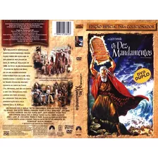 Dvd Os Dez Mandamentos - Dublado - 2 Discos