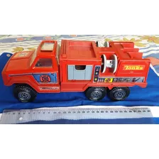 Tonka Camion Bombero Rescate 1978. Plastico. Usado