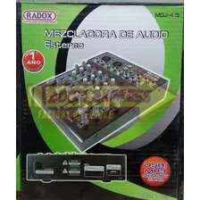 Mezcladora Audio 8 Canalesusb Ma2008 Dxr012545