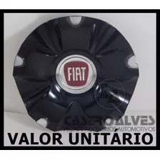 Calota Tampa Centro Roda Mangels Elite Fiat Aro 13 14 Preto