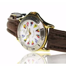 Reloj Free Watch Swiss Made Cuadrante Náutico