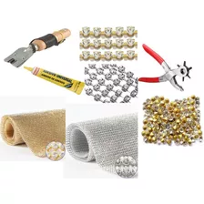 Maquina Cortar Frisador Chinelo - Kit Especial Strass 110v