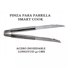 Pinza Para Parrilla Smart Cook 40cm Acero Inoxidable