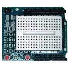 Protoshield Arduino Uno Leonardo + Protoboard 170 Ptec