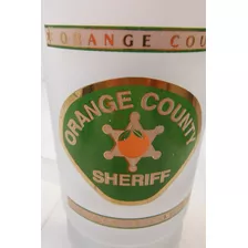 Tarro Cervecero Orange County Sheriff Department Policia