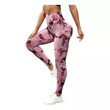 Leggins, Calzas Deportivas Tie-dye Push Up