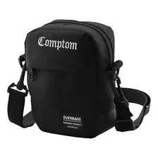 Shoulder Bag Combate Comptom Bolsa Pochete Necessaire Transversal Estilosa Multifuncional Preto