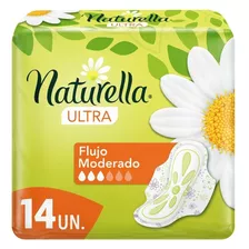 Toalla Higiénica Naturella Ultra Con Alas 14 Un