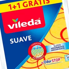 Vileda Paño Microfibra Suave X2 Super Absorbente Limpieza