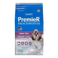 Ração Premier Raças Específicas Shih Tzu Adulto 2,5kg Frango