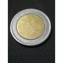 Moneda De 5 Soles De 1995 La Unica 